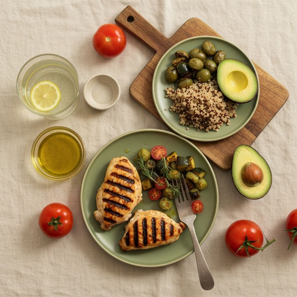 Comida real, mediterránea y equilibrada